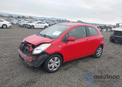 2009 Toyota Yaris from USA, damaged, VIN JTDJT903895252220